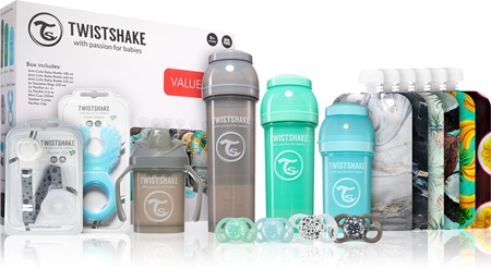Twistshake Bottle Set sada pro děti for Boy