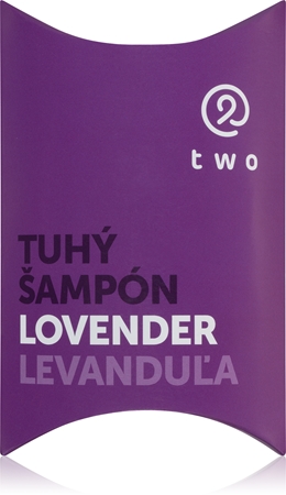 two cosmetics LOVENDER șampon organic solid cu lavanda