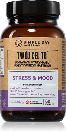 Twój Cel To Stress & Mood kapsułki do dobrego samopoczucia psychicznego