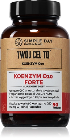 Twój Cel To Koenzym Q10 Forte kapsułki do ochrony komórek przed stresem oksydacyjnym
