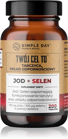 Twój Cel To Jod + Selen tabletki na prawidłową czynność tarczycy