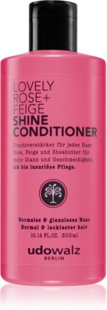 Udo Walz Shine Rose + Feige der nährende Conditioner für glänzendes und geschmeidiges Haar