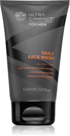 Ultra Compact For Men Daily Face Wash mousse lavante visage