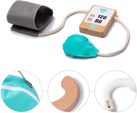 UMU Toys Deluxe doctor's set aktiveeriv mänguasi puidust