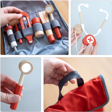 UMU Toys Mini doctor's set Activity Spielzeug aus Holz
