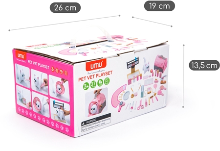 UMU Toys Veterinary set Activity Spielzeug aus Holz