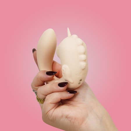 Unihorn C Horse vibrator with clitoral stimulator