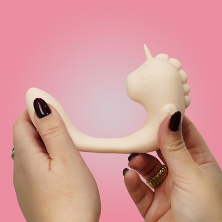 Unihorn C Horse vibrator with clitoral stimulator