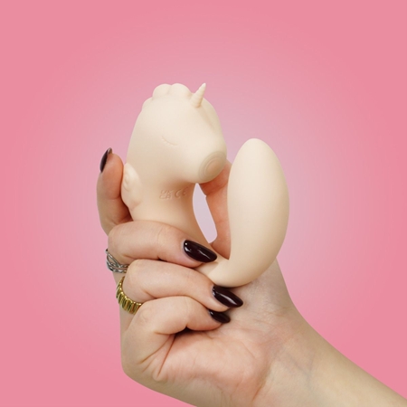 Unihorn C Horse vibrator with clitoral stimulator