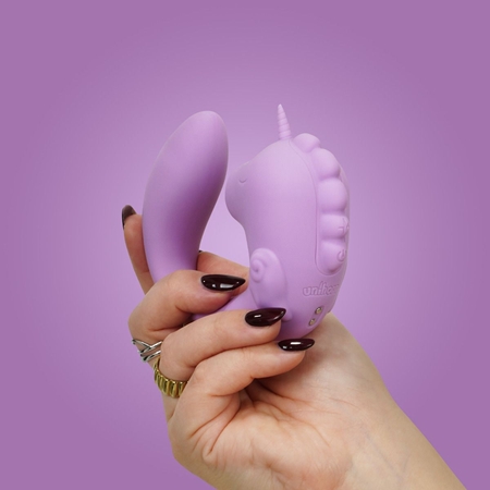Unihorn C Horse vibrator with clitoral stimulator