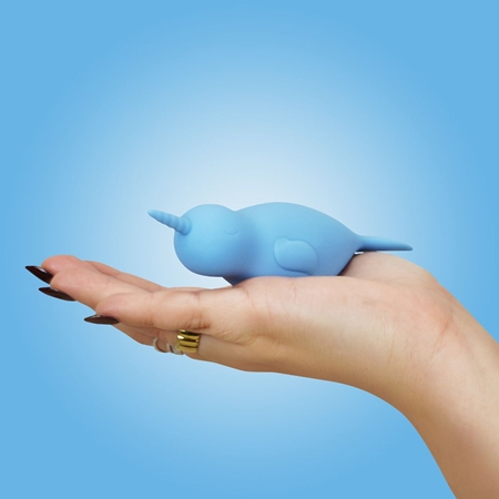 Unihorn of the Sea Neigh Mo The Narwhal stimulator pentru clitoris