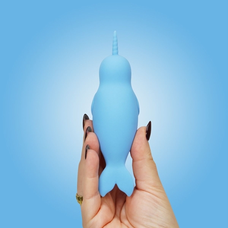 Unihorn of the Sea Neigh Mo The Narwhal stimulator pentru clitoris