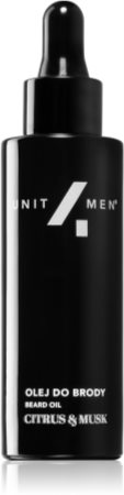 Unit4Men Beard Oil Citrus & Musk olej na vousy s parfemací