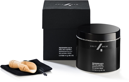 Unit4Men Bath Set Citrus & Musk sale da bagno effetto rigenerante