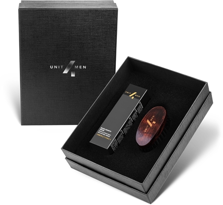 Unit4Men Beard Growth Set sada na vousy pro muže