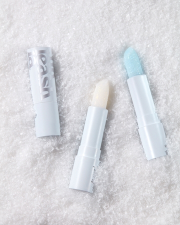 Unleashia Glacier Vegan Lip Balm зволожуючий бальзам для губ з блискітками