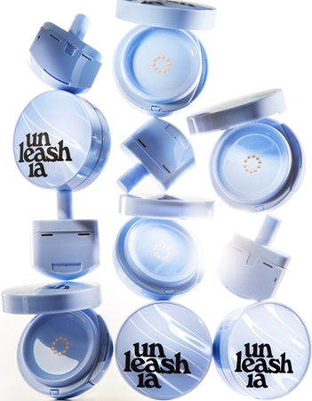 Unleashia Babe Skin Baby Blue Cushion Long-Lasting Foundation Cushion SPF 40