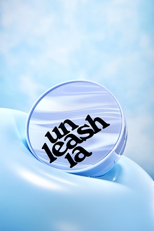 Unleashia Babe Skin Baby Blue Cushion Long-Lasting Foundation Cushion SPF 40