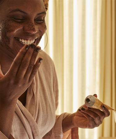 UpCircle Coffee Face Scrub Herbal Blend face exfoliator with extracts of coffee