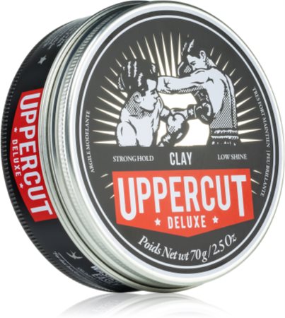 Uppercut Deluxe Clay στάιλινγκ πηλός με εξαιρετικά δυνατό φιξάρισμα για άντρες