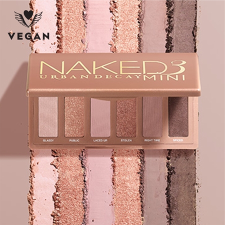 Urban Decay Naked3 Mini palette akių šešėlių paletė