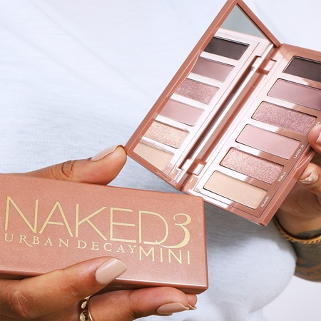 Urban Decay Naked3 Mini palette akių šešėlių paletė