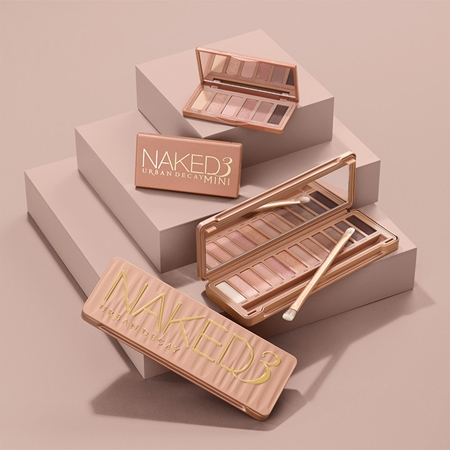 Urban Decay Naked3 Mini palette akių šešėlių paletė