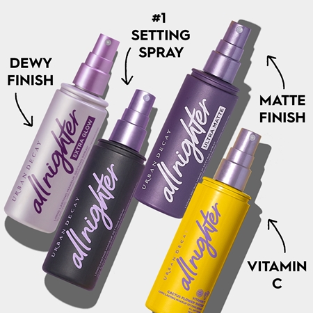Urban Decay All Nighter Vitamin C Makeup Fixing Spray with vitamin C