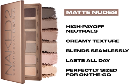 Urban Decay Naked2 Basics eyeshadow palette