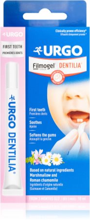 URGO Filmogel Dentilia gel pour les gencives et la peau de la cavité buccale
