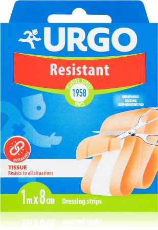 URGO Resistant 1m x 8cm plaster