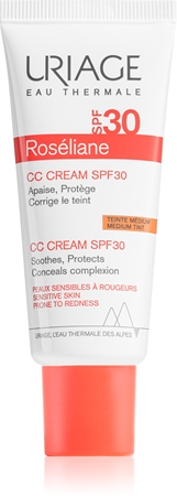 Uriage Roséliane CC Cream SPF 30 krem CC do skóry wrażliwej ze skłonnością do przebarwień