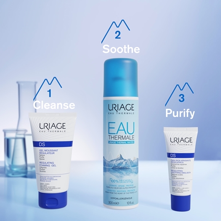 Uriage DS Émulsion Apaisante Régulatrice émulsion apaisante dermite séborrhéique