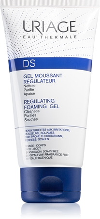 Uriage DS Gel Moussant Régulateur gel apaisant pour peaux sèches avec démangeaisons