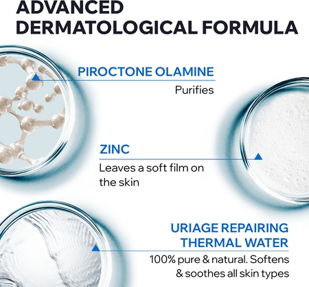 Uriage DS Regulating Foaming Gel Soothing Gel for dry and itchy skin