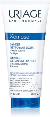 Uriage Xémose Gentle Cleansing Syndet gel crema restorativ pentru curatare delicata pentru piele uscata spre atopica