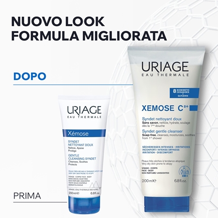 Uriage Xemose C8+ Syndet Gentle Cleanser saponetta per pelli secche e atopiche