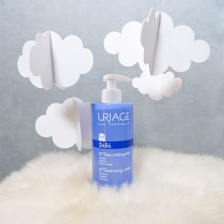 Uriage Bébé 1st Cleansing Water água de limpeza para corpo e rosto