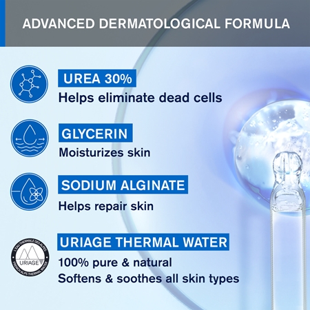 Uriage Kératosane 30 Gel-Créme gel-crème adoucissant