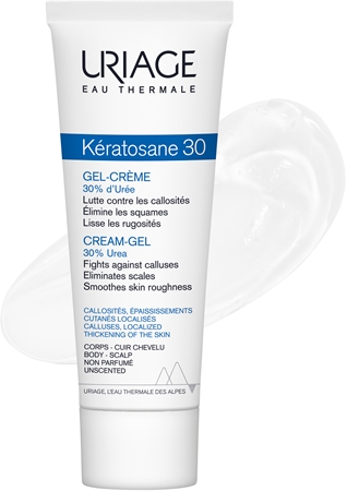 Uriage Kératosane 30 Gel-Créme gel-crème adoucissant