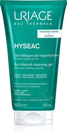 Uriage Hyséac Cleansing Gel żel oczyszczający do skóry tłustej i mieszanej