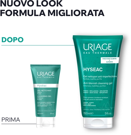 Uriage Hyseac Cleansing Gel gel detergente delicato per viso e corpo
