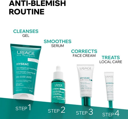 Uriage Hyseac Gel Nettoyant gel nettoyant doux visage et corps