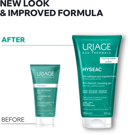 Uriage Hyseac Gel Nettoyant gel nettoyant doux visage et corps