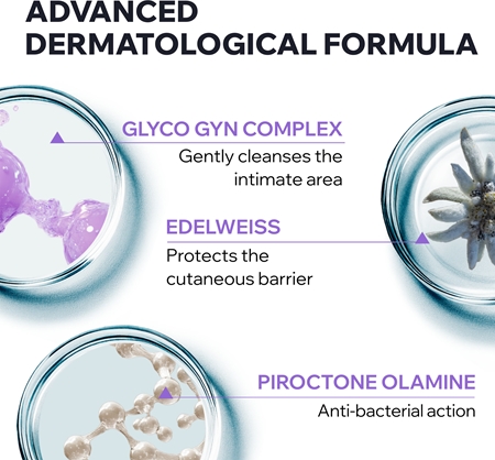 Uriage Gyn-Phy Gyn-8 Soothing Cleansing Gel Intimate Hygiene gel para higiene íntima para pele irritada
