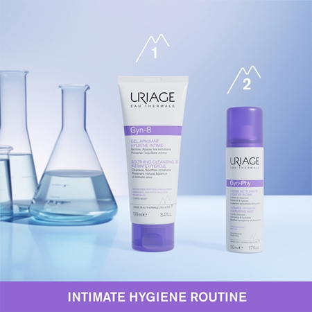 Uriage Gyn-Phy Gyn-8 Soothing Cleansing Gel Intimate Hygiene гел за интимна хигиена за раздразнена кожа