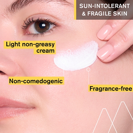 Uriage Bariésun Mineral Cream SPF 50+ crema de fata cu minerale pentru protectie SPF 50+