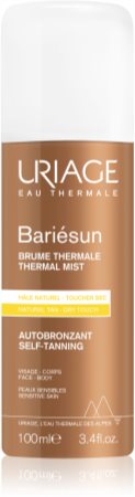 Uriage Bariésun Thermal Mist Self-Tanning spray testre testre és arcra