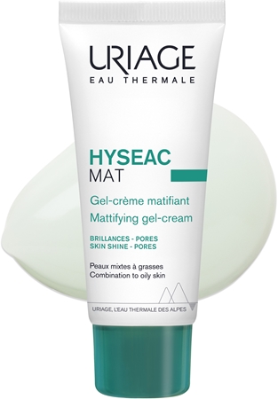 Uriage Hyséac Mat Matifying Gel-Cream Mattifierande gel-kräm för fet och blandhud