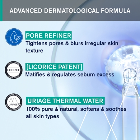 Uriage Hyséac Mat Matifying Gel-Cream Mattifierande gel-kräm för fet och blandhud